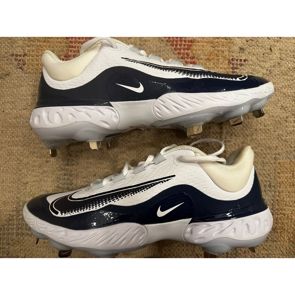 Nike Alpha Huarache Elite 4 Low FD2745-103 Metal Baseball Cleats Men's Size 7